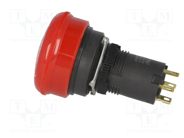 OMRON A165E-S-03U Interruptor de Emergencia de 16mm, 3 NC