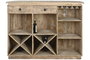 DKD Home Decor Mueble Bar Alpino Marron 54 x 110 x 146 cm