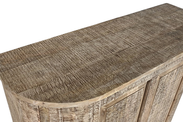 DKD Home Decor Mueble Bar Alpino Marron 54 x 110 x 146 cm