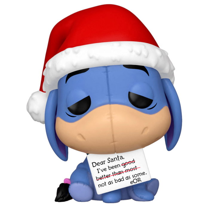 Funko Figura POP Disney Holiday Eeyore Vinilo 9cm Caja Regalo