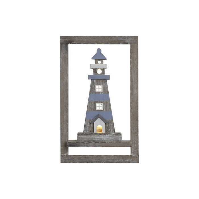 DKD Home Decor Decoración de Pared LED MDF 30x8x50 (Surtido de 2 unidades) DKD Home Decor Decoración de Pared LED MDF 30x8x50 (Surtido de 2 unidades)