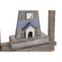 DKD Home Decor Decoración de Pared LED MDF 30x8x50 (Surtido de 2 unidades)