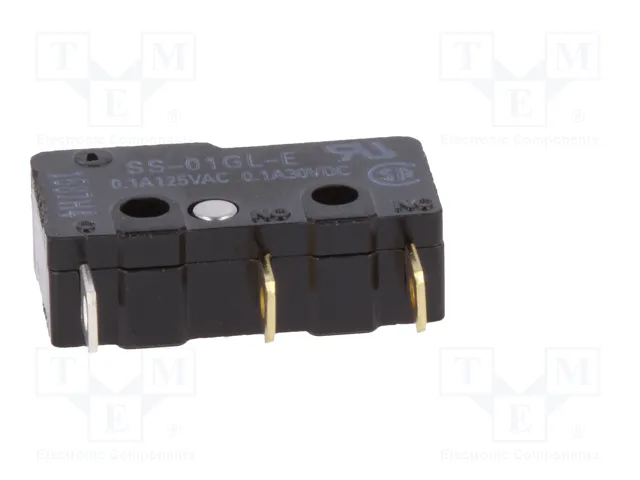 Aratas (Formerly Omron Components) Microconmutador SNAP ACTION SS-01GL-E SPDT con Palanca