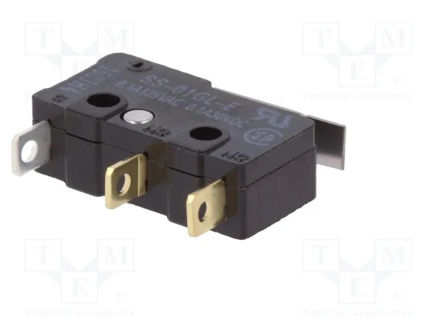 Aratas (Formerly Omron Components) Microconmutador SNAP ACTION SS-01GL-E SPDT con Palanca
