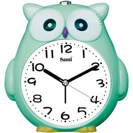SAMI Despertador Infantil Muñeco Búho con Melodía y Campana para Niños, Referencia Despertador sami infantil muñeco buho melodía/camp