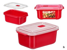 LEKNES Fiambre Roja 2L con apertura