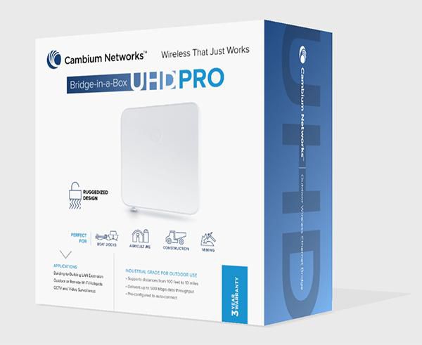 Cambium Networks ePMP Bridge in a Box UHD PRO 5 GHz (EU) (EU cord)