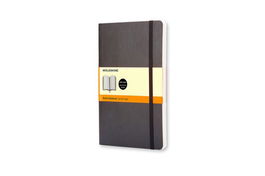 Cuaderno Moleskine Clasico Tapa Blanda 9X14 192H 70Gr. Horizontal Con Goma Negra