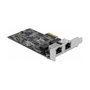 DeLOCK Tarjeta de Red PCI Express x2 2.5 Gigabit LAN 2 x RJ45 RTL8125 para PC - Soporta Windows y Linux