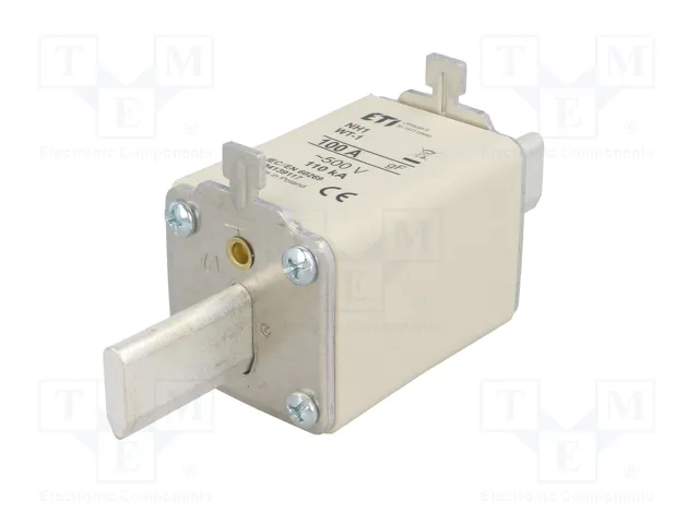 ETI POLAM Fusible de cartucho NH1 100A 500VAC