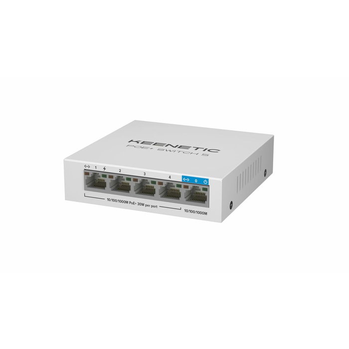 Keenetic Switch PoE Gigabit 5 Puertos Keenetic Switch PoE Gigabit 5 Puertos
