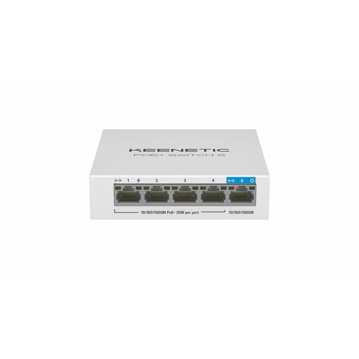 Keenetic Switch PoE Gigabit 5 Puertos Keenetic Switch PoE Gigabit 5 Puertos