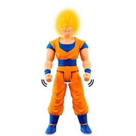 Bandai - Figura Dragon Ball Z Limit Breaker Goku Super Saiyan con Luces y Sonidos, 30 cm, Figura Articulada de Gran Tamaño