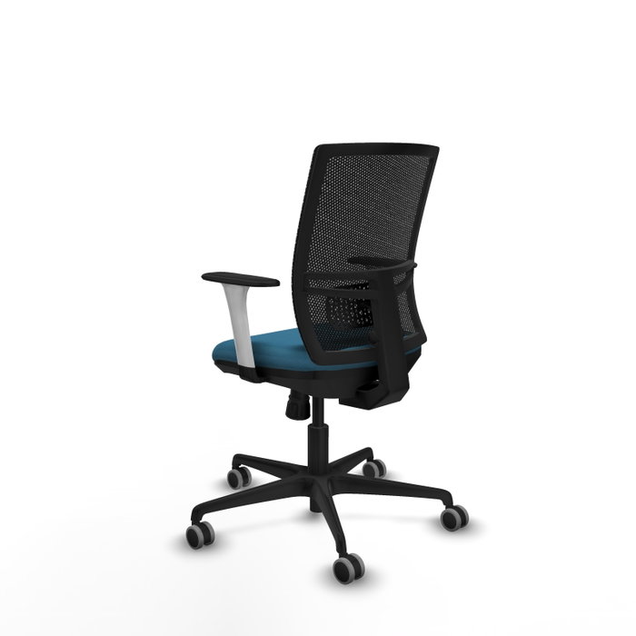 PIQUERAS Y CRESPO Silla de oficina Yunquera con mecanismo Sincro, Verde petróleo y Negro PIQUERAS Y CRESPO Silla de oficina Yunquera con mecanismo Sincro, Verde petróleo y Negro