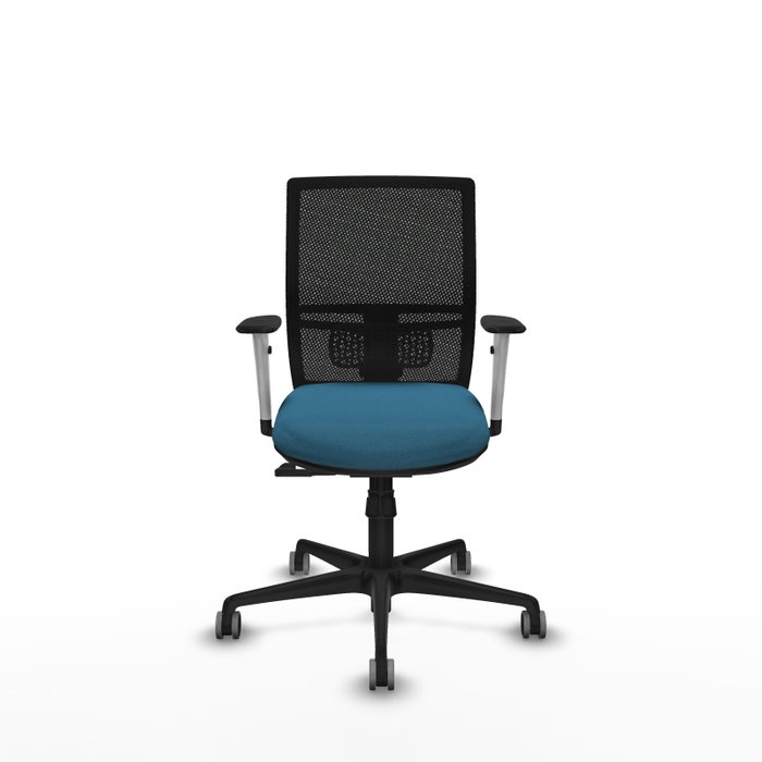 PIQUERAS Y CRESPO Silla de oficina Yunquera con mecanismo Sincro, Verde petróleo y Negro PIQUERAS Y CRESPO Silla de oficina Yunquera con mecanismo Sincro, Verde petróleo y Negro