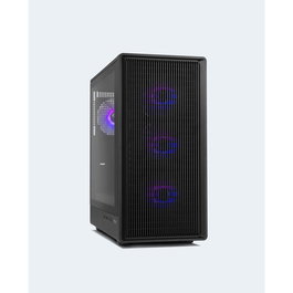NOX Infinity IOTA NXINFTYIOTABK Caja Semitorre ATX Negro ARGB USB 3.0 Ventana 4 Ventiladores 120mm