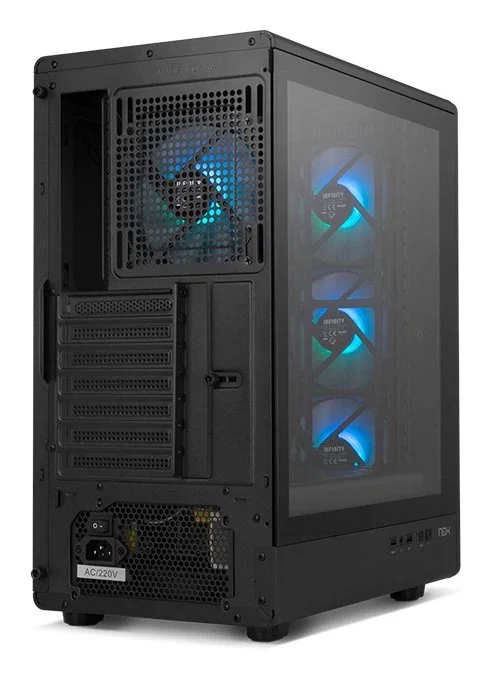 Nox Infinity IOTA Midi Tower Negro