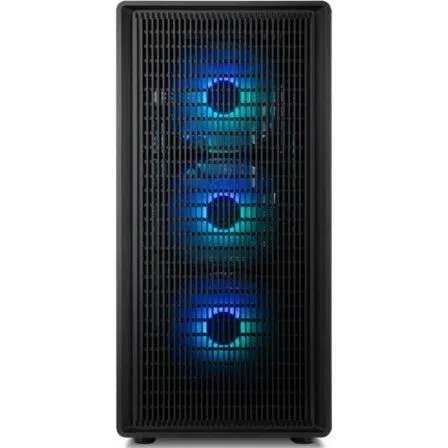 Nox NXINFTYIOTABK Semitorre Gaming Infinity IOTA ARGB Mesh con Cristal Templado y 4 Ventiladores (Negro)