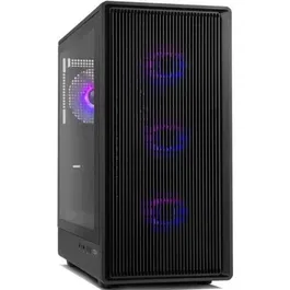 Nox NXINFTYIOTABK Semitorre Gaming Infinity IOTA ARGB Mesh con Cristal Templado y 4 Ventiladores (Negro)