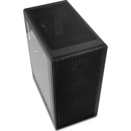 Nox NXINFTYIOTABK Semitorre Gaming Infinity IOTA ARGB Mesh con Cristal Templado y 4 Ventiladores (Negro)