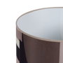 Ixia Lámpara de mesa marrón tejido-metal 33 x 33 x 52 cm