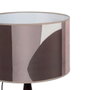Ixia Lámpara de mesa marrón tejido-metal 33 x 33 x 52 cm