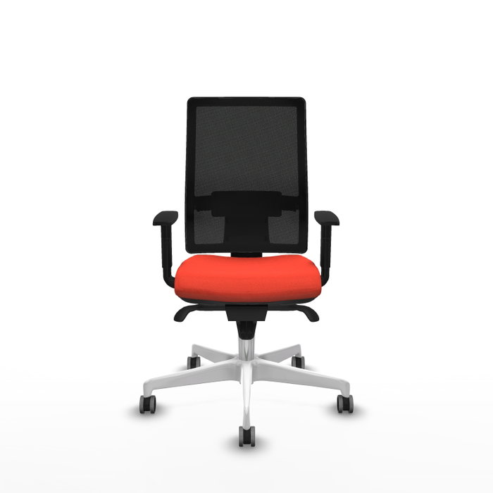 PIQUERAS Y CRESPO Silla de oficina Horna con mecanismo Sincro, Naranja oscuro PIQUERAS Y CRESPO Silla de oficina Horna con mecanismo Sincro, Naranja oscuro
