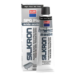 Krafft SPG Plus Silicona Industrial Ácida Monocomponente Negra 75 ml -60ºC a +220ºC