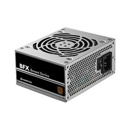 Chieftec BFX-350BS Fuente de Alimentación ATX 350W 80 PLUS Bronze, 20+4 Pin, 1x PCIe 6+2 Pin, 3x SATA, PFC Activo, Ventilador de 90mm - Negro/Plata