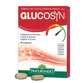 NATURANDO Glucosyn 30 Comp. Mantenimiento Niveles Glucosa en Sangre Vegano