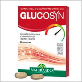 NATURANDO Glucosyn 30 Comp. Mantenimiento Niveles Glucosa en Sangre Vegano