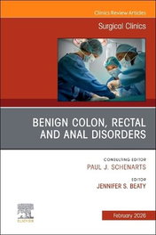 ELSEVIER UK BENIGN COLON RECTAL ANAL DISORDERS VOLUME 106-1
