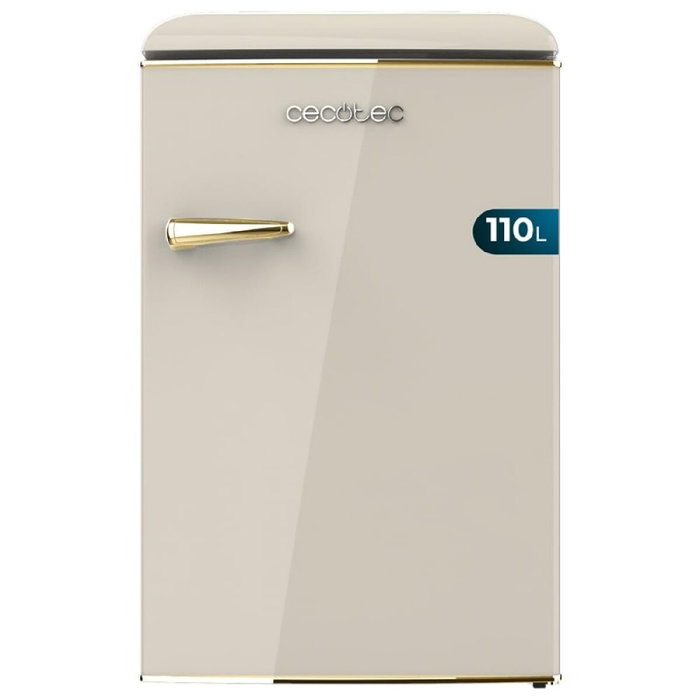 Cecotec Frigorífico Independiente CoolMarket TT Origin 110 Beige 110L Clase E Cecotec Frigorífico Independiente CoolMarket TT Origin 110 Beige 110L Clase E