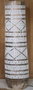 DKD Home Decor Macetero de Madera Tallado Cocotero Marrón 30x30x120 cm