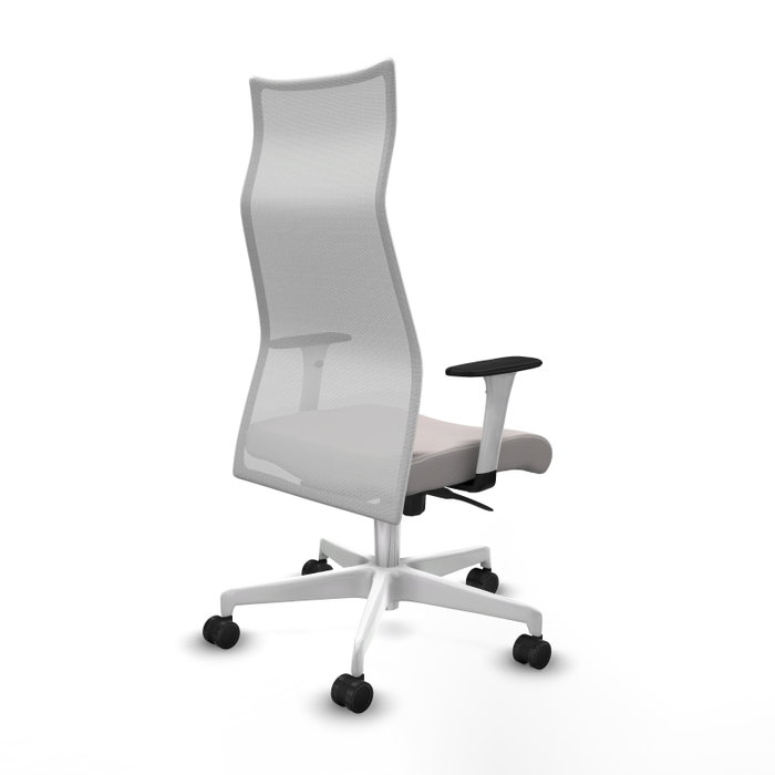 PIQUERAS Y CRESPO Sillón Albacete Blanco con Mecanismo Sincro PIQUERAS Y CRESPO Sillón Albacete Blanco con Mecanismo Sincro