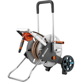 GARDENA CleverRoll M Easy Metal Set con manguera de 25 m