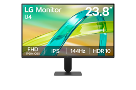 LG Monitor 24U411B-B de 23,8 pulgadas Full HD 144 Hz Negro