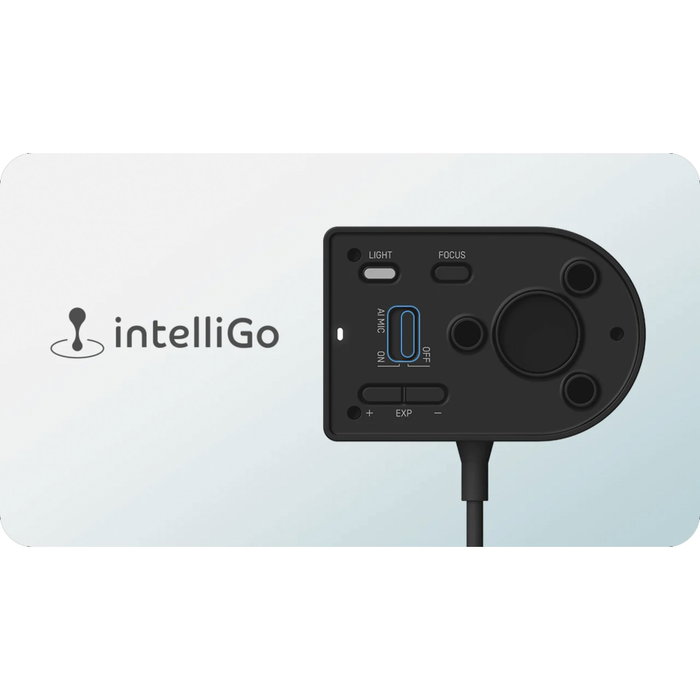 IPEVO MP-8M con Soporte de Montaje y Abrazadera, Negro