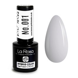 La Rosa Esmalte Semipermanente UV/LED Creme Nº 001 Blanco