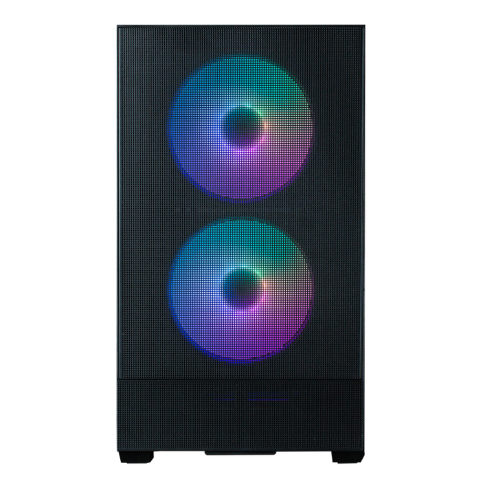 Zalman P30 Air Mini Tower Negra con Iluminación RGB y Panel de Vidrio Templado para PC