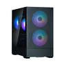 Zalman P30 Air Mini Tower Negra con Iluminación RGB y Panel de Vidrio Templado para PC
