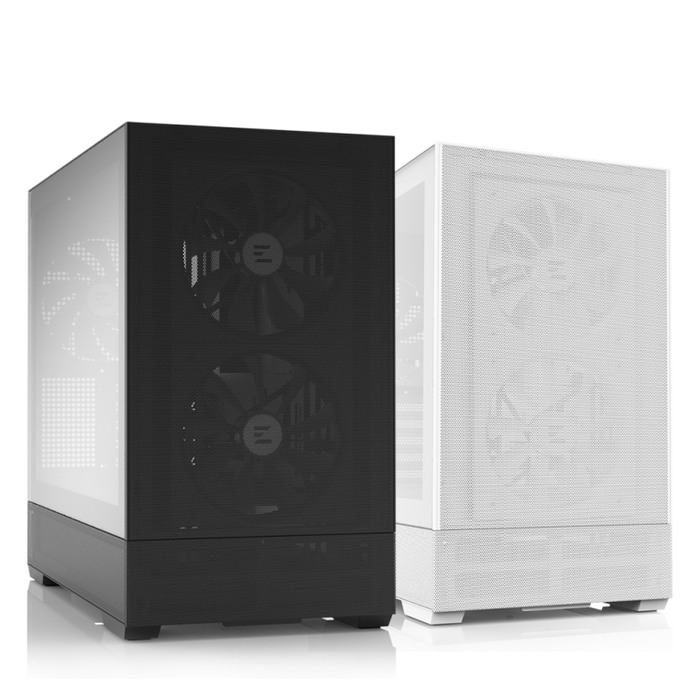 Zalman P30 Air Mini Tower Negra con Iluminación RGB y Panel de Vidrio Templado para PC