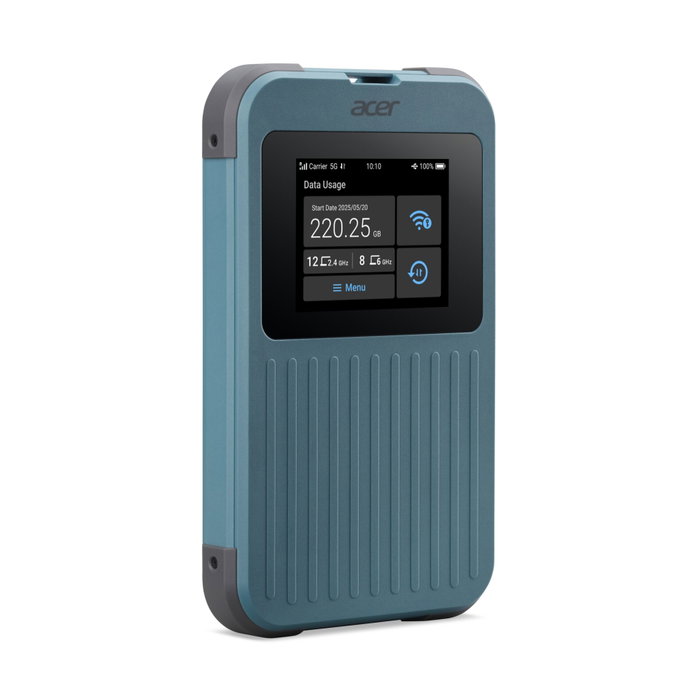 Acer Connect Enduro M4 5G Enrutador Portátil con Wi-Fi 6, 20 GB y Batería 8000 mAh