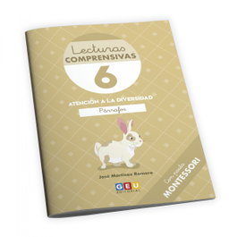 GEU, Lecturas comprensivas 6 Pauta Montessori - Martínez Romero, José