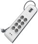 Belkin BSV804VF2M-V2 Regleta de 8 enchufes y 2 USB-A