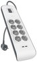 Belkin BSV804VF2M-V2 Regleta de 8 enchufes y 2 USB-A