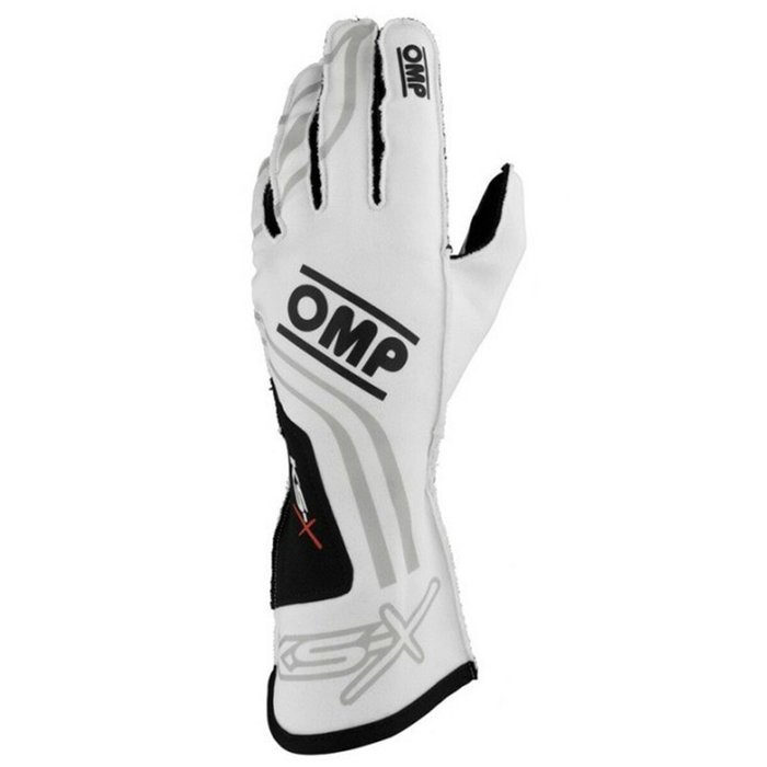 Omp Guantes Kart Ks-X FIA 8877-2022 Blanco Talla L