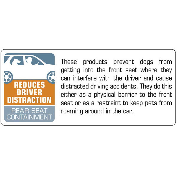 Petsafe Kurgo Adaptador Cinturón de Seguridad Negro/Naranja