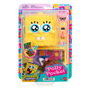 Mattel Cofre Bob Esponja Polly Pocket Jkc84, 7 Accesorios, +4 Años