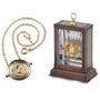 The Noble Collection Réplica Harry Potter Giratiempo Bañado en Oro de 24 Quilates con Caja de Espejos 3.5cm